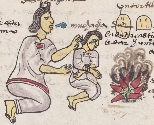 Eleven-year-old girl being held over burning chilis by her mother, forced to inhale the smoke as punishment